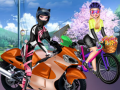 Mäng Sisters Motorcycle Vs Bike
