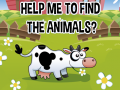 Mäng Help Me To Find The Animals