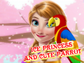 Mäng Ice Princess And Cute Parrot