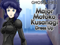 Mäng Ghost In The Shell Major Motoko Kusanagi Dress Up