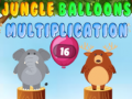 Mäng Jungle balloons multiplication