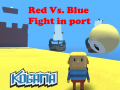 Mäng Kogama: Red Vs. Blue Fight in port