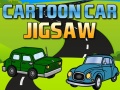 Mäng Cartoon Car Jigsaw