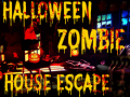 Mäng Halloween Zombie House Escape