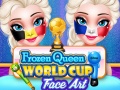 Mäng Frozen Queen World Cup Face Art