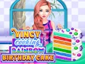 Mäng Vincy Cooking Rainbow Birthday Cake