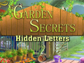 Mäng Garden Secrets Hidden Letters