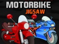 Mäng Cartoon Motorbike Jigsaw