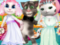 Mäng White Kittens Bride Contest