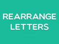 Mäng Rearrange Letters