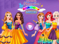 Mäng Disney Princesses Rainbow Dresses