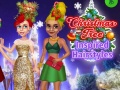 Mäng Christmas Tree Inspired Hairstyles