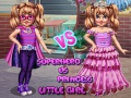 Mäng Little Girl Superhero vs Princess