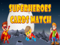 Mäng Superheroes Cards Match