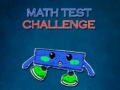 Mäng Math Test Challenge