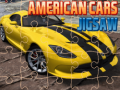 Mäng American Cars Jigsaw