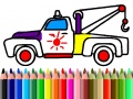 Mäng Back To School: Trucks Coloring