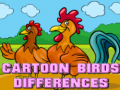 Mäng Cartoon Birds Differences