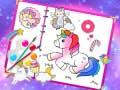 Mäng Fabulous Cute Unicorn Coloring Book