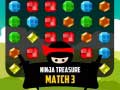 Mäng Ninja Treasure Match 3