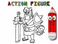 Mäng Back To School: Action Figure Coloring