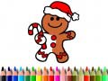 Mäng Back To School: Christmas Cookies Coloring