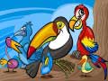 Mäng Exotic Birds Coloring