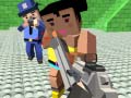 Mäng GunGame shooting warfare: blocky gangster