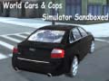 Mäng World Cars & Cops Simulator Sandboxed