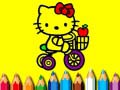 Mäng Back To School: Sweet Kitty Coloring