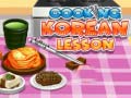 Mäng Cooking Korean Lesson