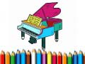 Mäng Back To School: Piano Coloring Book
