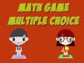 Mäng Math Game Multiple Choice