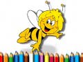 Mäng Back To School: Bee Coloring Book