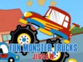 Mäng Fun Monster Trucks Jigsaw