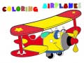 Mäng Coloring Book Airplane