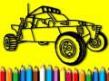 Mäng Back To School: Rally Car Coloring Book