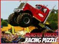 Mäng Monster Trucks Racing Puzzle