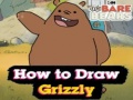 Mäng We Bare Bears How to Draw Grizzly