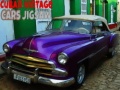 Mäng Cuban Vintage Cars Jigsaw