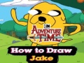 Mäng Adventure Time How to Draw Jake