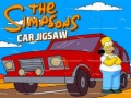 Mäng The Simpsons Car Jigsaw