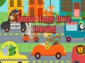 Mäng Animal Happy Drive Coloring