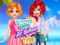 Mäng Princess Girls Air Balloon Trip