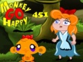 Mäng Monkey Go Happy Stage 451