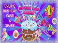Mäng Birthday Card Maker
