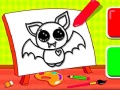Mäng Easy Kids Coloring Bat