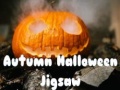 Mäng Autumn Halloween Jigsaw