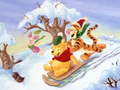 Mäng Winnie the Pooh Christmas Jigsaw Puzzle 2