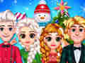 Mäng Frozen Princess Christmas Celebration